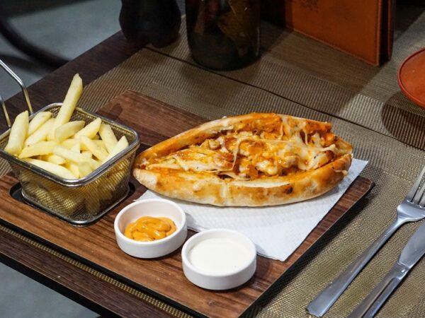 Beldi Escalope Sandwich at Ajikol Pizza