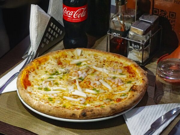 Seafood Pizza at Ajikol Pizza