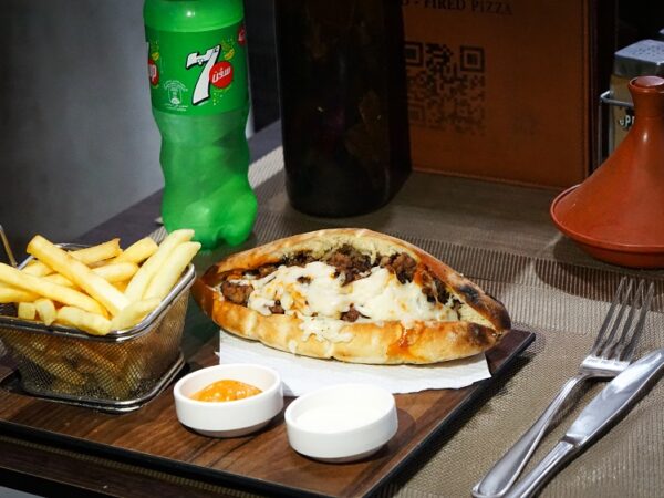 Beldi Minced Meat Sandwich at Ajikol Pizza