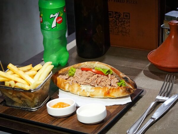 Beldi Tuna Sandwich at Ajikol Pizza